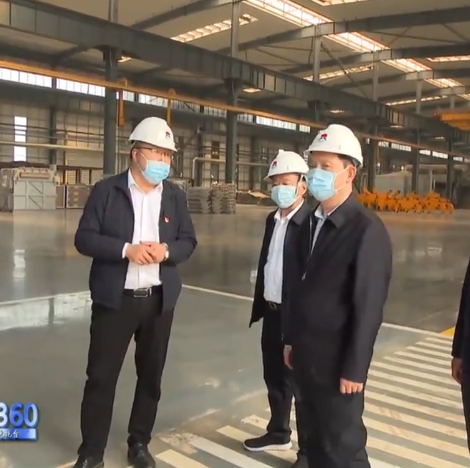 河南省委常委、鄭州市委書記安偉到公司參觀指導(dǎo)